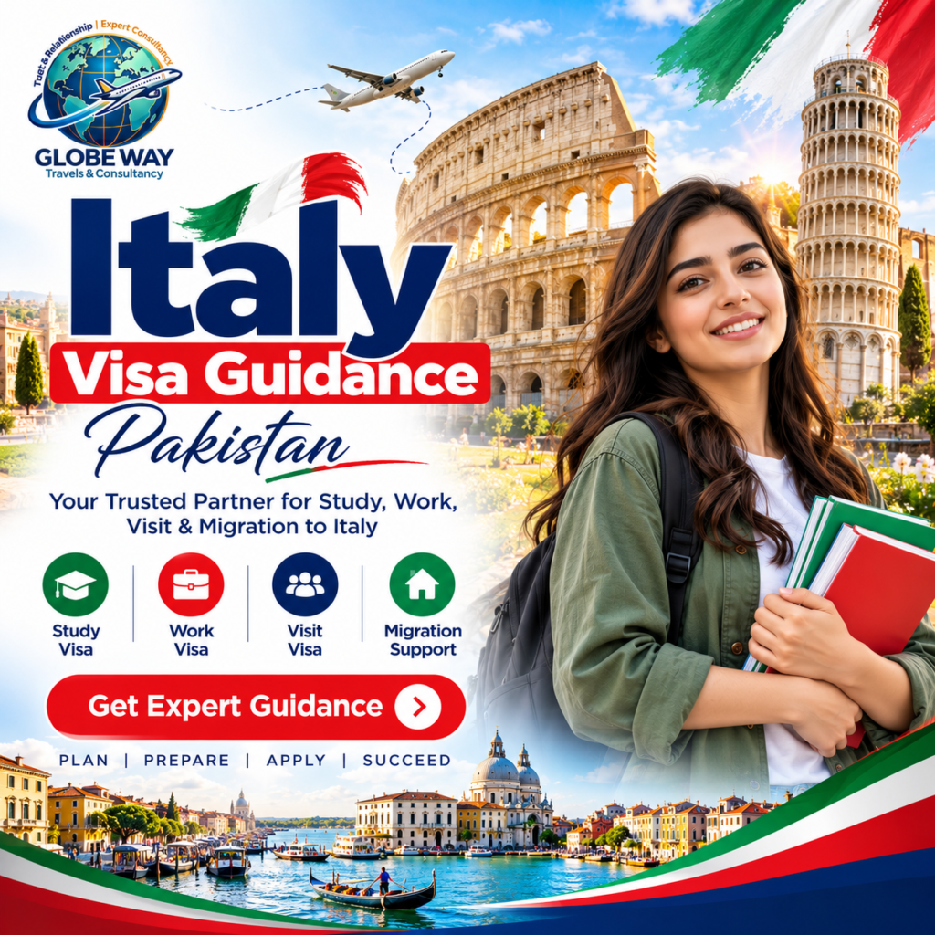 Italy Visa Guidance Pakistan